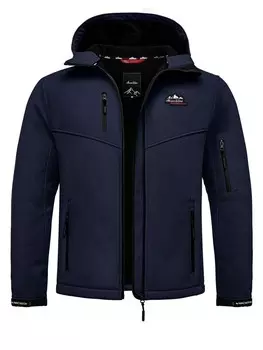 Куртка софтшелл Amaci&Sons Softshelljacke Greeley, цвет Navyblau