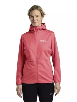 Куртка софтшелл Feldberg Jack Wolfskin, розовый