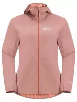 Куртка софтшелл Jack Wolfskin, роза