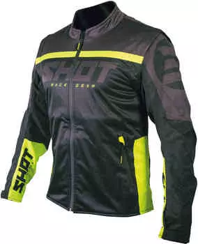 Куртка Softshell Lite 2.0 для мотокросса Shot, черный/неоновый