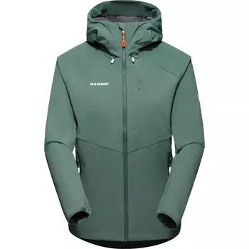 Куртка софтшелл Mammut, темно-зеленый