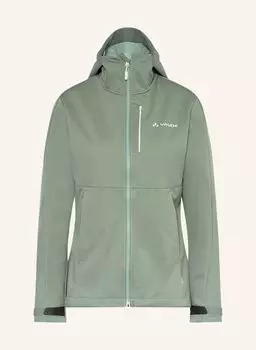 Куртка софтшелл настенная elope sft j ii Vaude, зеленый