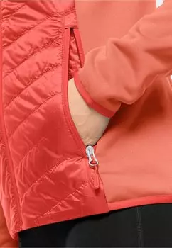 Куртка Softshell Routeburn Pro Hybrid W Jack Wolfskin, оранжевый