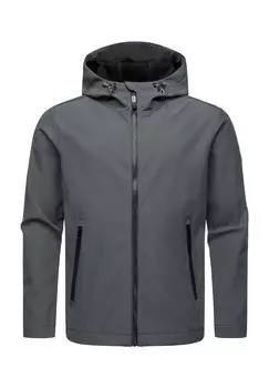 Куртка софтшелл Shellwie Warm Ragwear, темно-серый