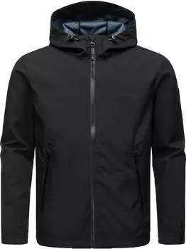 Куртка софтшелл в форме ракушки Ragwear, черный