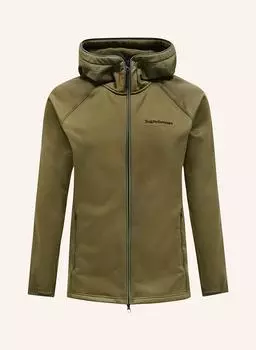 Куртка среднего слоя flo chill light Peak Performance, зеленый