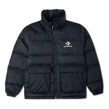 Куртка star chevron down jacket 'black' Converse, черный