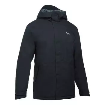 Куртка storm powerline insulated jacket 'black' Under Armour, черный