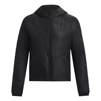 Куртка storm session hybrid jacket 'black' Under Armour, черный