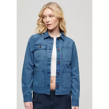 Куртка Superdry 4 Pocket Chore Lightweight, синий