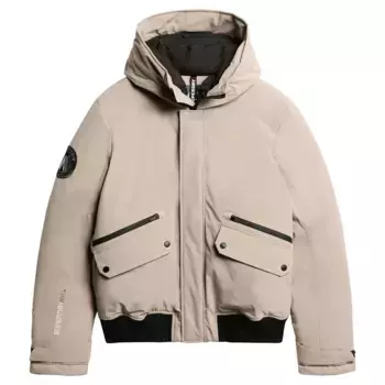 Куртка Superdry City Padded bomber, бежевый