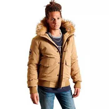 Куртка Superdry Everest Bomber, бежевый