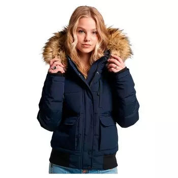 Куртка Superdry Everest Bomber Puffer, синий