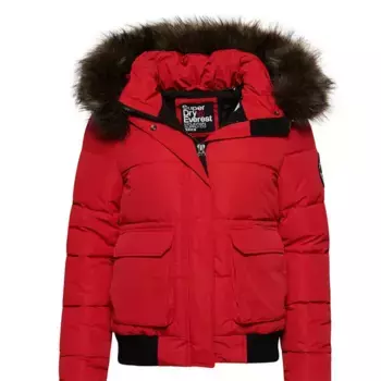 Куртка Superdry Everest Ella bomber, красный
