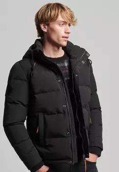Куртка Superdry EVEREST PUFFER, цвет jet black