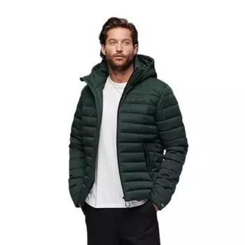 Куртка Superdry Fuji Herringbone, зеленый