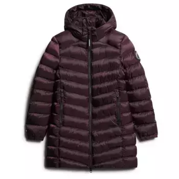 Куртка Superdry Fuji Mid Padded, фиолетовый