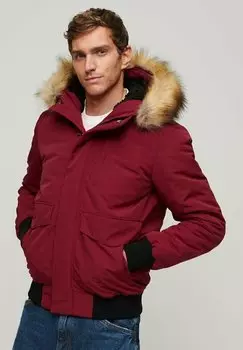 Куртка Superdry ЭВЕРЕСТ, темно-красный