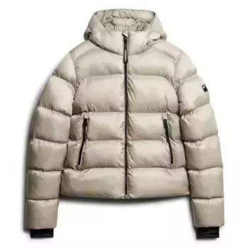 Куртка Superdry Luxe Sports, бежевый