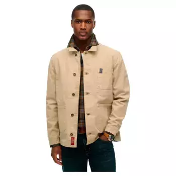 Куртка Superdry Merchant Canvas, бежевый