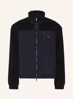 Куртка Superdry mit Teddyfell, темно-синий