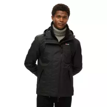 Куртка Superdry Mtn Windbreaker, черный