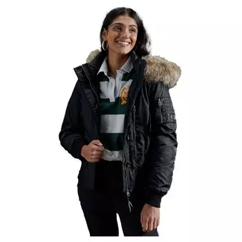Куртка Superdry Nylon Flight Bomber, черный