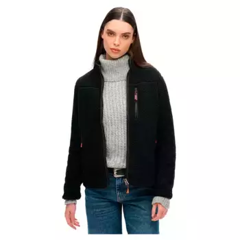 Куртка Superdry Outdoor Fleece, черный
