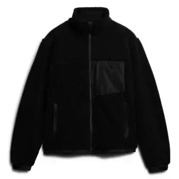 Куртка Superdry Relaxed Fleece Trekker, черный