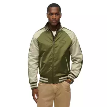 Куртка Superdry Souvenir bomber, зеленый