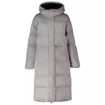 Куртка Superdry Studios Longline Duvet, серый
