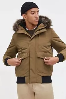 Куртка Superdry, зеленый