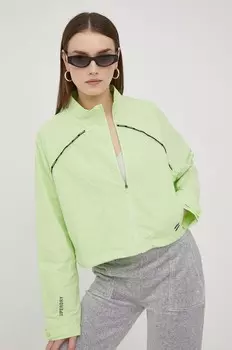 Куртка Superdry, зеленый