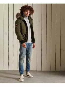 Куртка Superdry, зеленый