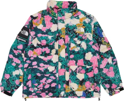 Куртка Supreme x The North Face Trekking Convertible Jacket Flowers, разноцветный