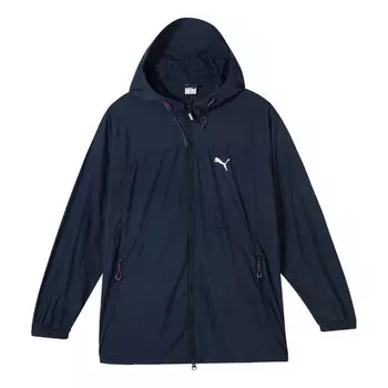 Куртка swxp mr uv woven jacket 'navy' Puma, синий