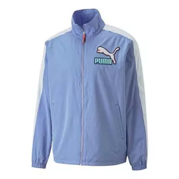 Куртка t7 fandom track jacket 'blue' Puma, синий