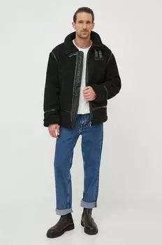 Куртка Тедди B3 Alpha Industries, черный