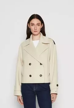 Куртка Tommy Hilfiger COLORBLOCK PEACOAT, цвет classic beige/desert sky/rouge