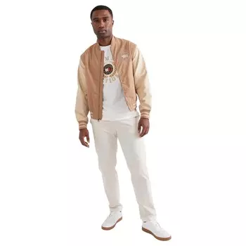 Куртка Tommy Hilfiger Flag Varsity, бежевый/светло-коричневый