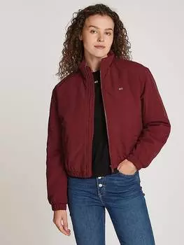 Куртка TOMMY JEANS, бордовый