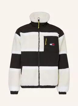 Куртка TOMMY JEANS mit Teddyfell, черный