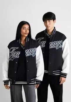 Куртка Tommy Jeans TJM LETTERMAN JACKET UNISEX, черный