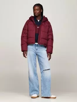 Куртка TOMMY JEANS Winterjacke, бордо