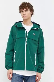Куртка Tommy Jeans, зеленый