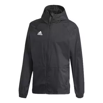 Куртка training jacket 'black' Adidas, черный