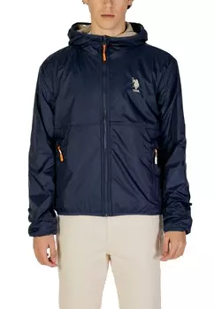 Куртка U.S. Polo Assn. с логотипом, синий