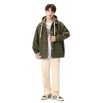 Куртка унисекс Jeep, Caramel[Thickened and Fleece-Lined]