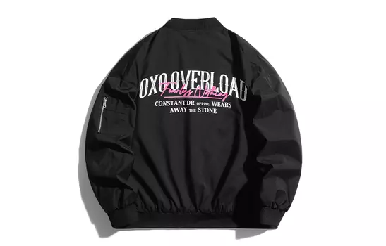 Куртка унисекс OXO OVERLOAD, черный