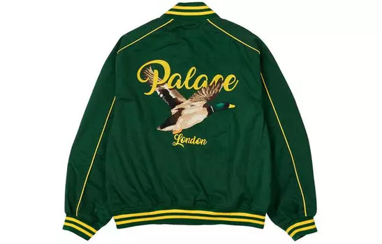 Куртка унисекс зеленый Palace